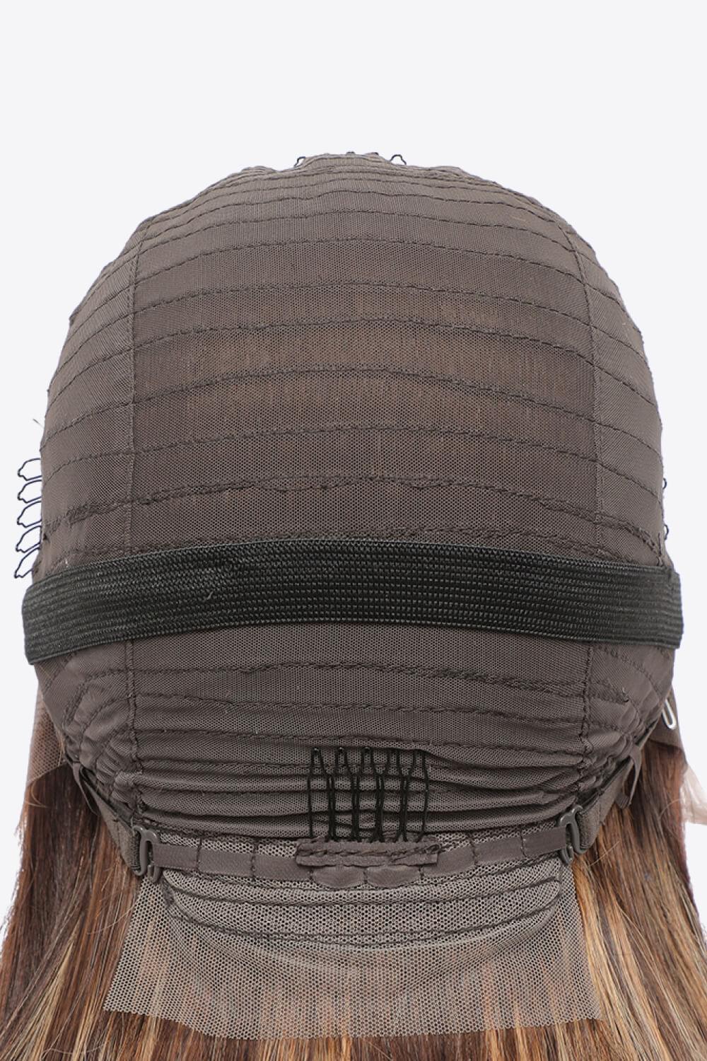 18" 160g 13*4" Lace Front Human Wigs in Brown Long 150% Density #p4/27