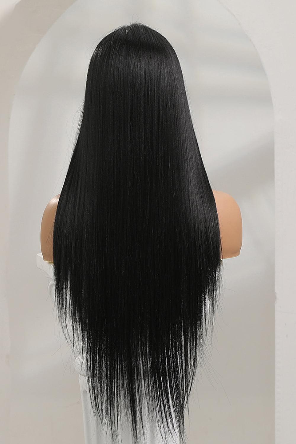 13*2" Long Lace Front Straight Synthetic Wigs 26" Long 150% Density